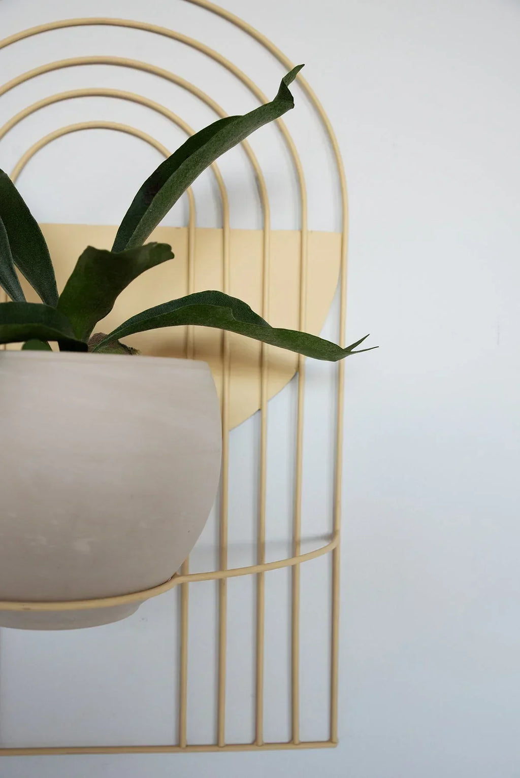 Ceramic Arches Wall Planter with Multiple Layers for Indoor Outdoor Decor, alternate view - House Of Avana