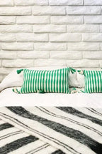 Antigua Pillow - Kelly Green Archive New York