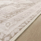 Area Rug Cambridge Faded Look with Oriental Pattern, back view - House Of Avana