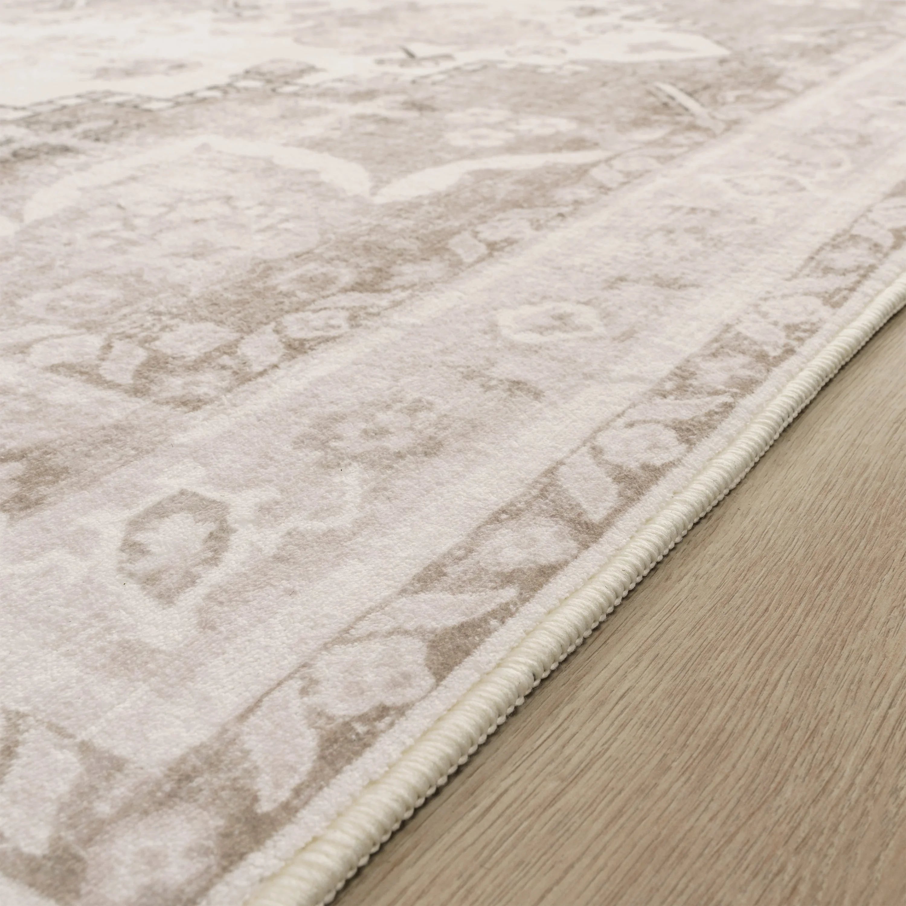 Area Rug Cambridge Faded Look with Oriental Pattern, back view - House Of Avana