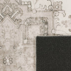 Area Rug Cambridge Faded Look with Oriental Pattern, detail shot - House Of Avana