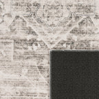 Area Rug Cambridge Vintage Design with Oriental Pattern, detail shot - House Of Avana
