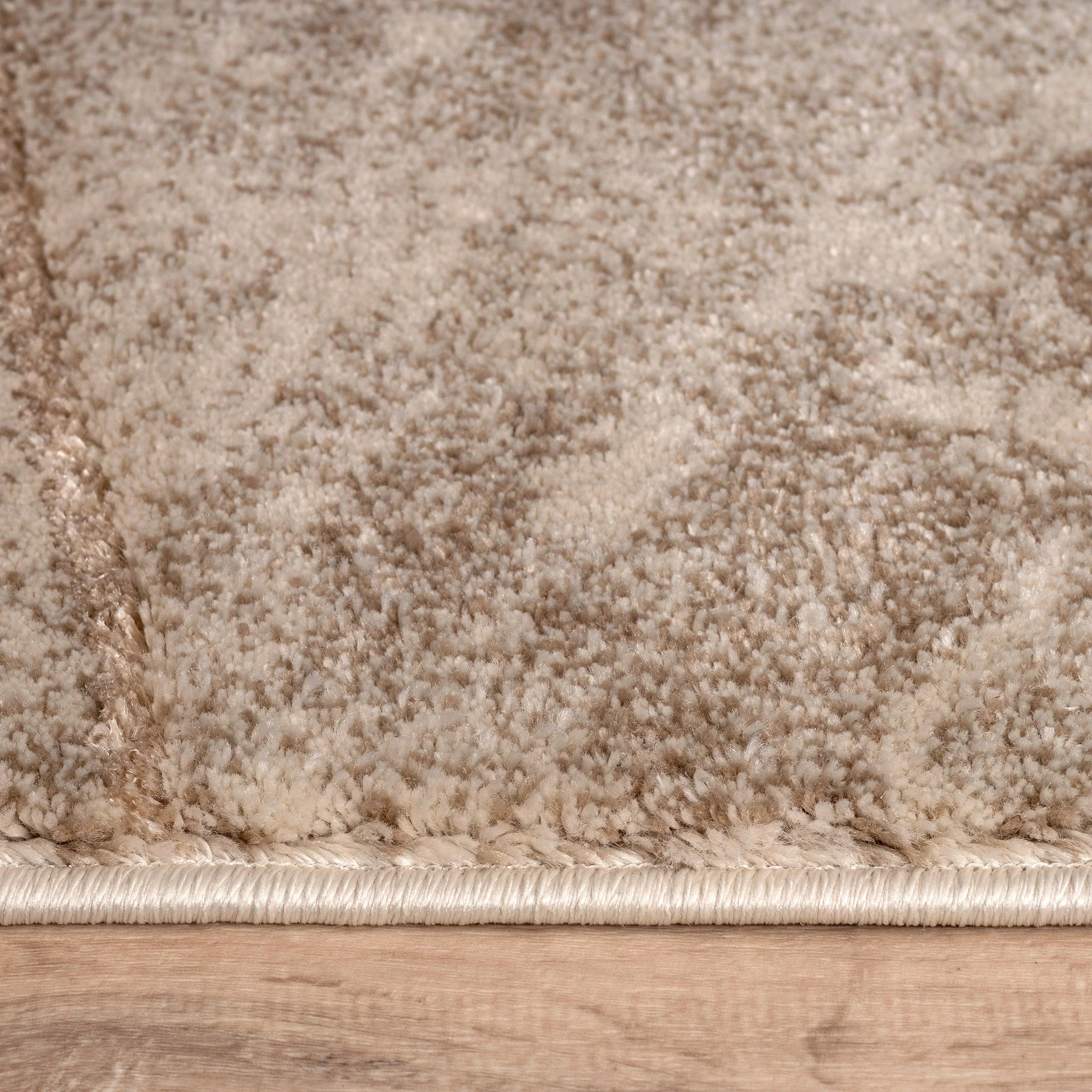 Area Rug Tuana Artistic Designer Pattern, side view - House Of Avana