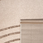 Area Rug Tuana Modern Carved Lines, detail shot - House Of Avana