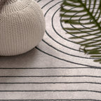 Area Rug Tuana Skandic Arch Pattern, top view - House Of Avana