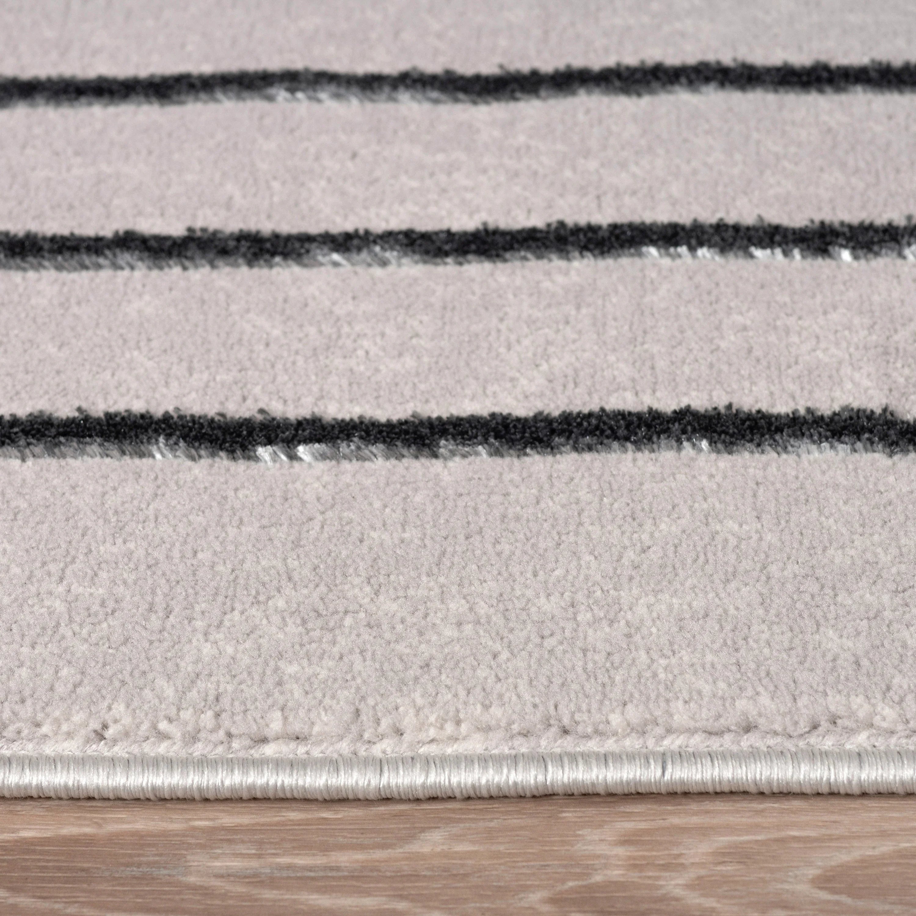 Area Rug Tuana Skandic Arch Pattern, angled view - House Of Avana