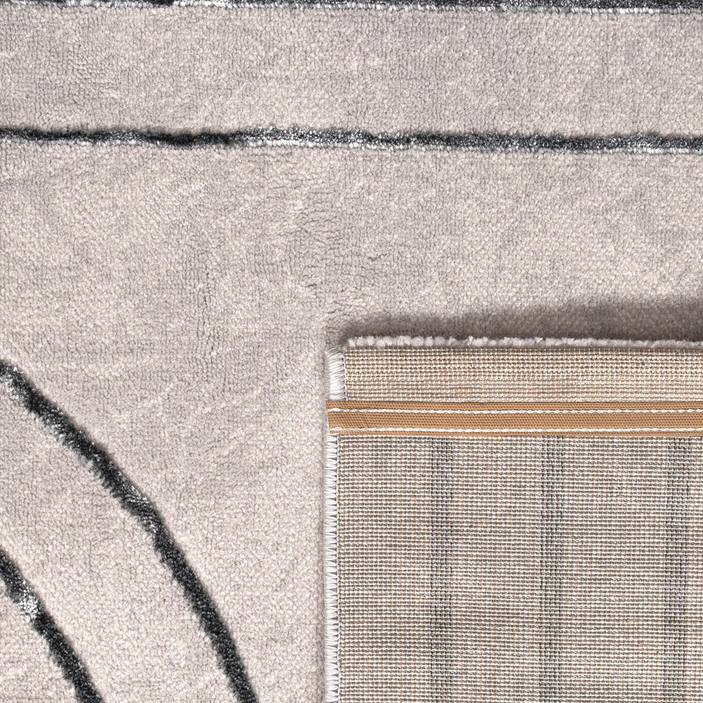 Area Rug Tuana Skandic Arch Pattern, angled view - House Of Avana