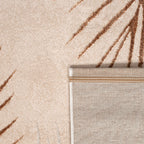 Area Rug Tuana with Elegant Palm Tree Design, detail shot - House Of Avana