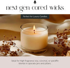 Aroma-lite Wicks, 6" Length, Pack of 100, front view - House Of Avana