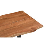 Athea Butterfly Natural Live Edge Dining Table - 120", detail shot - House Of Avana