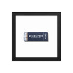Atkins Park Framed Print