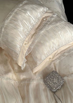 Aurora Lace Floral TENCEL™ Bedding Set / Beige Ever Lasting