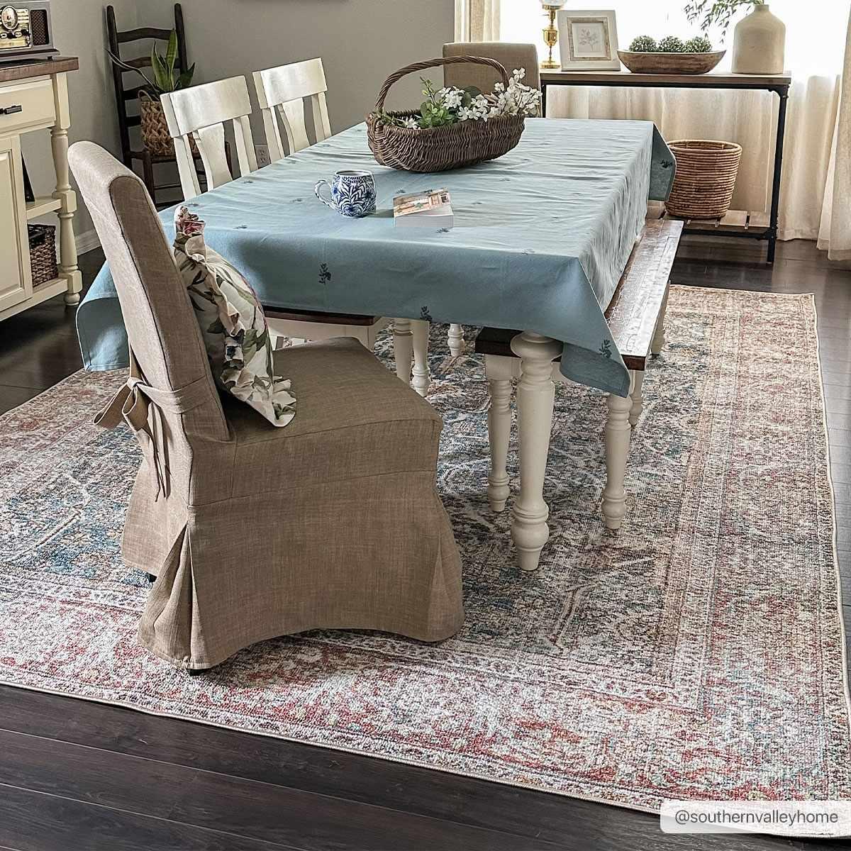 Avel Washable Area Rug Hauteloom