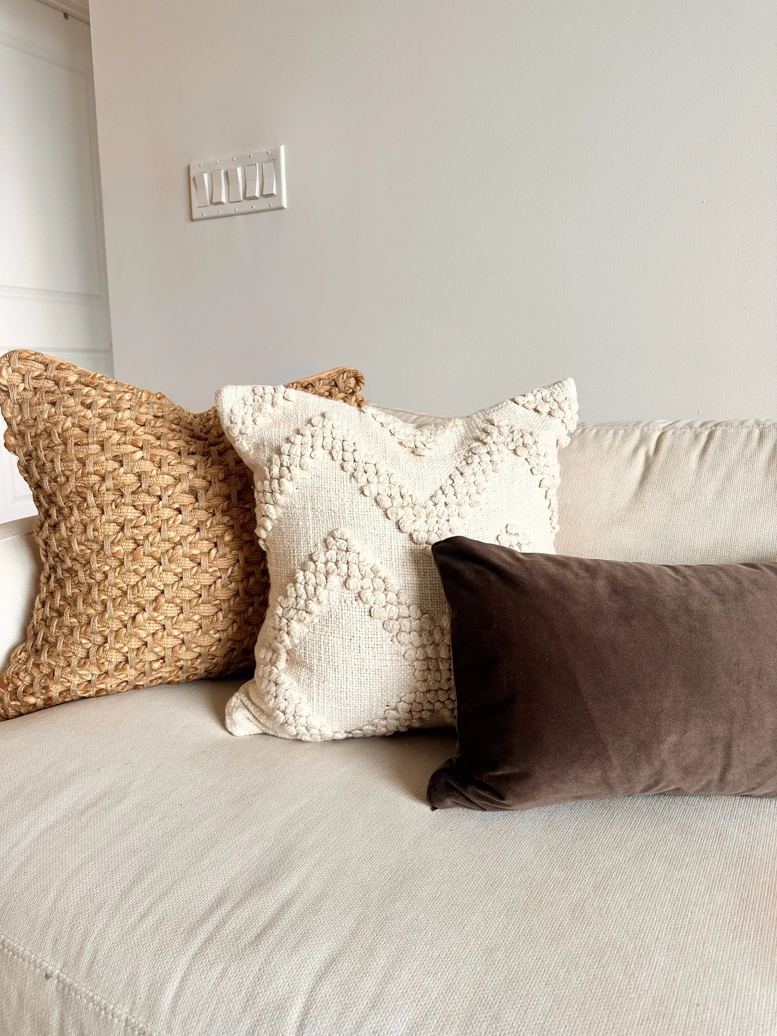 Hardin Velvet Lumbar Pillow Cover Busa Designs