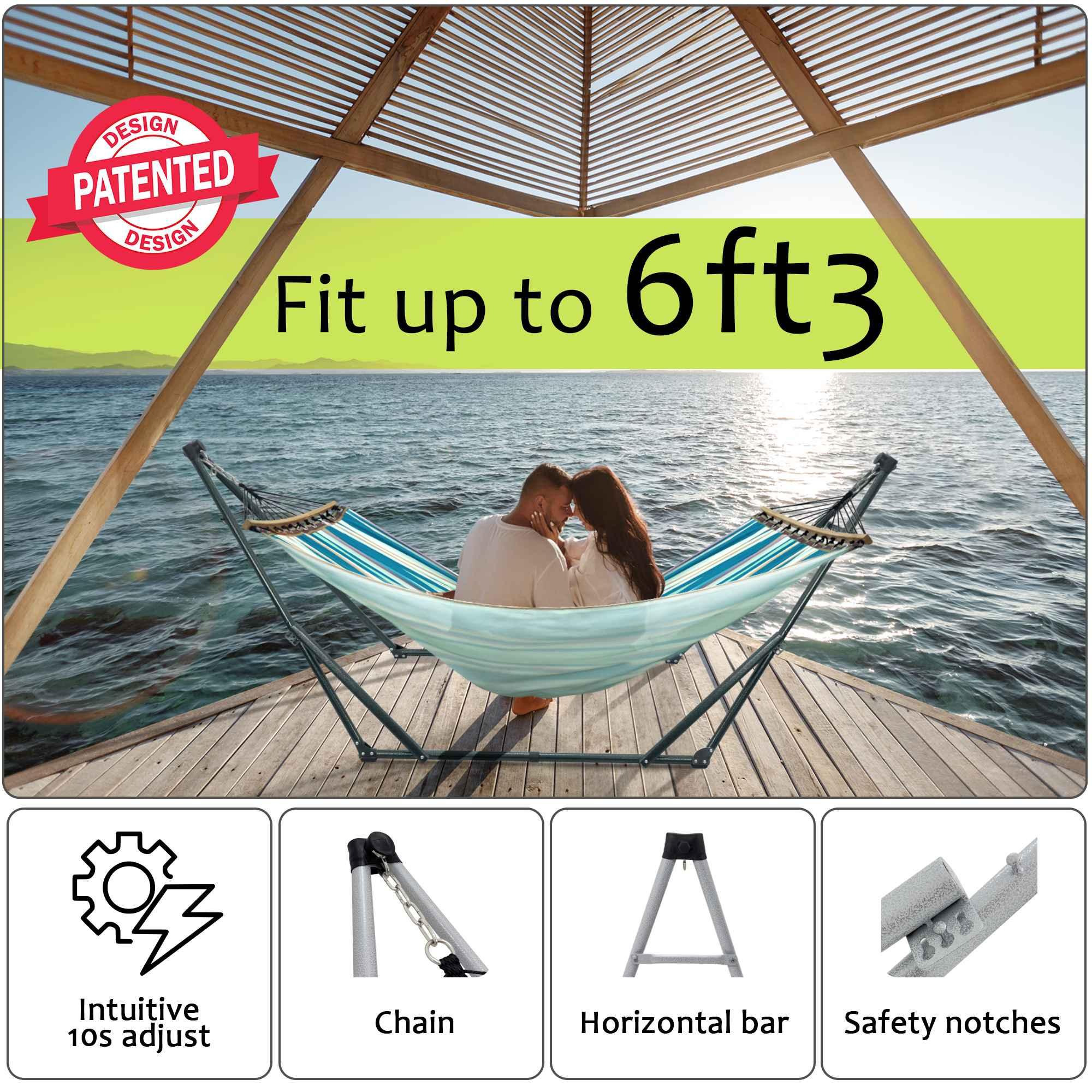 Tranquillo Universal Canvas Hammock Medium Size for Ultimate Comfort and Style