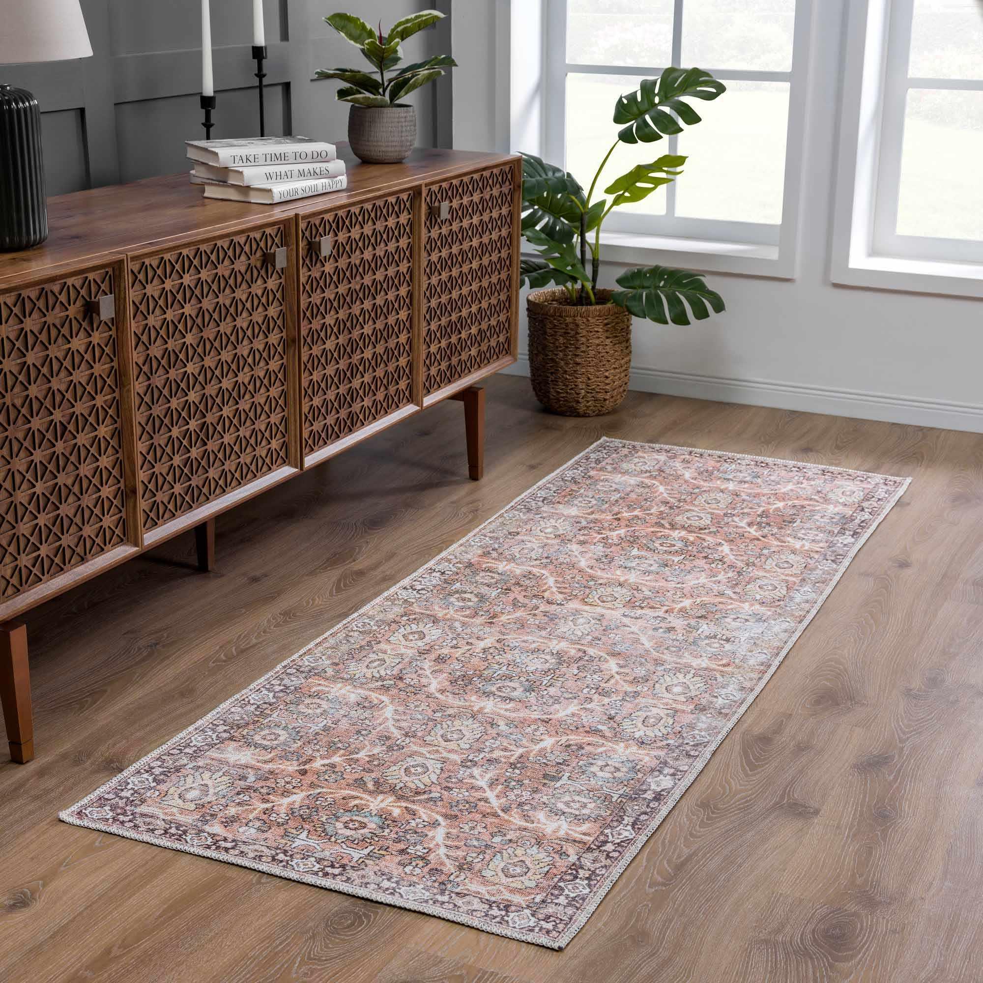 Bian Washable Area Rug Hauteloom