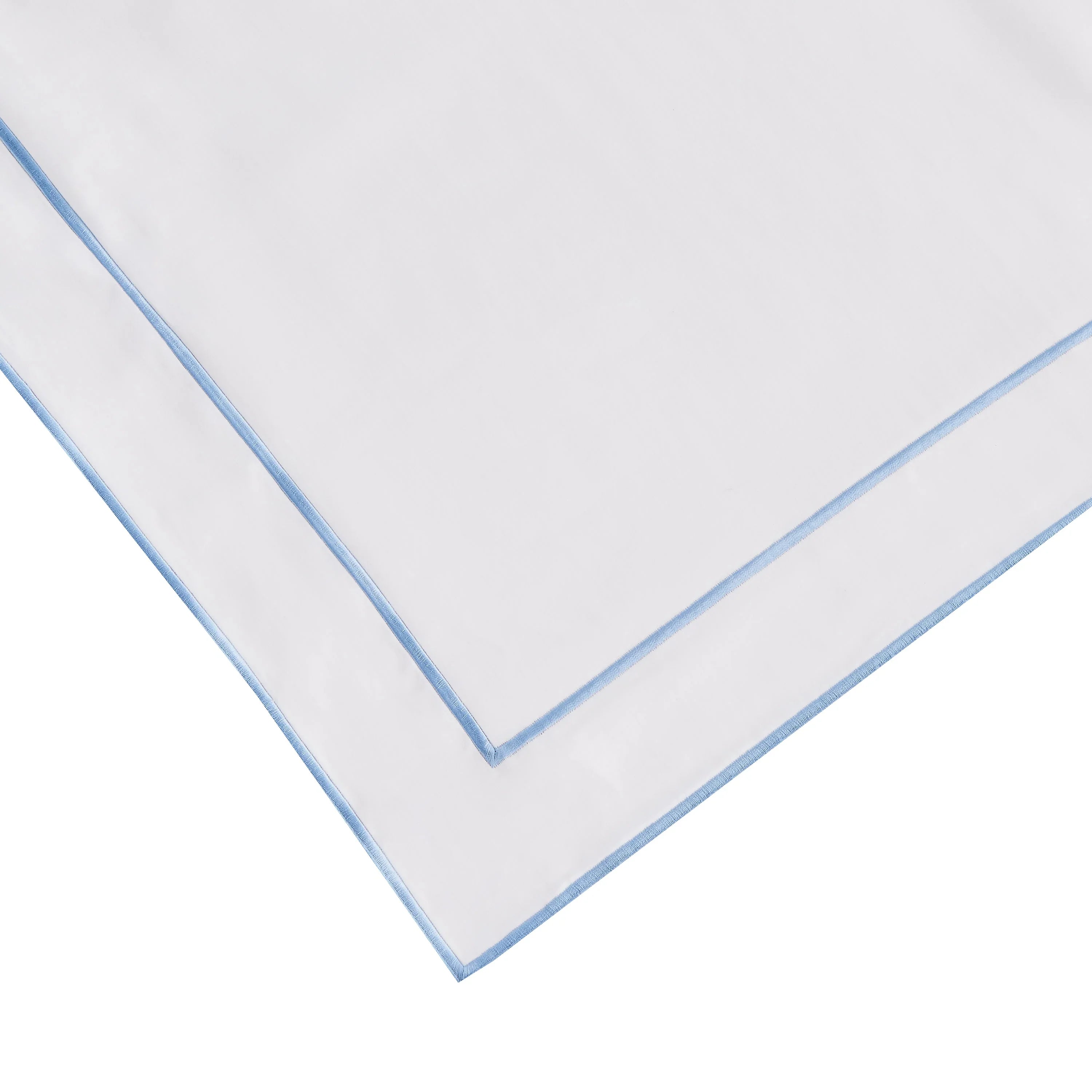 600 Thread Count Framed Sateen Embroidered Cotton Duvet Set Mélange Home