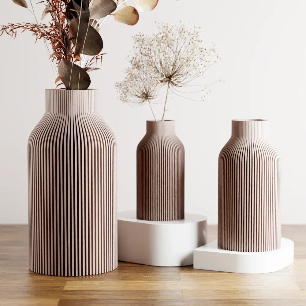 Bottle Vase, top view - House Of Avana