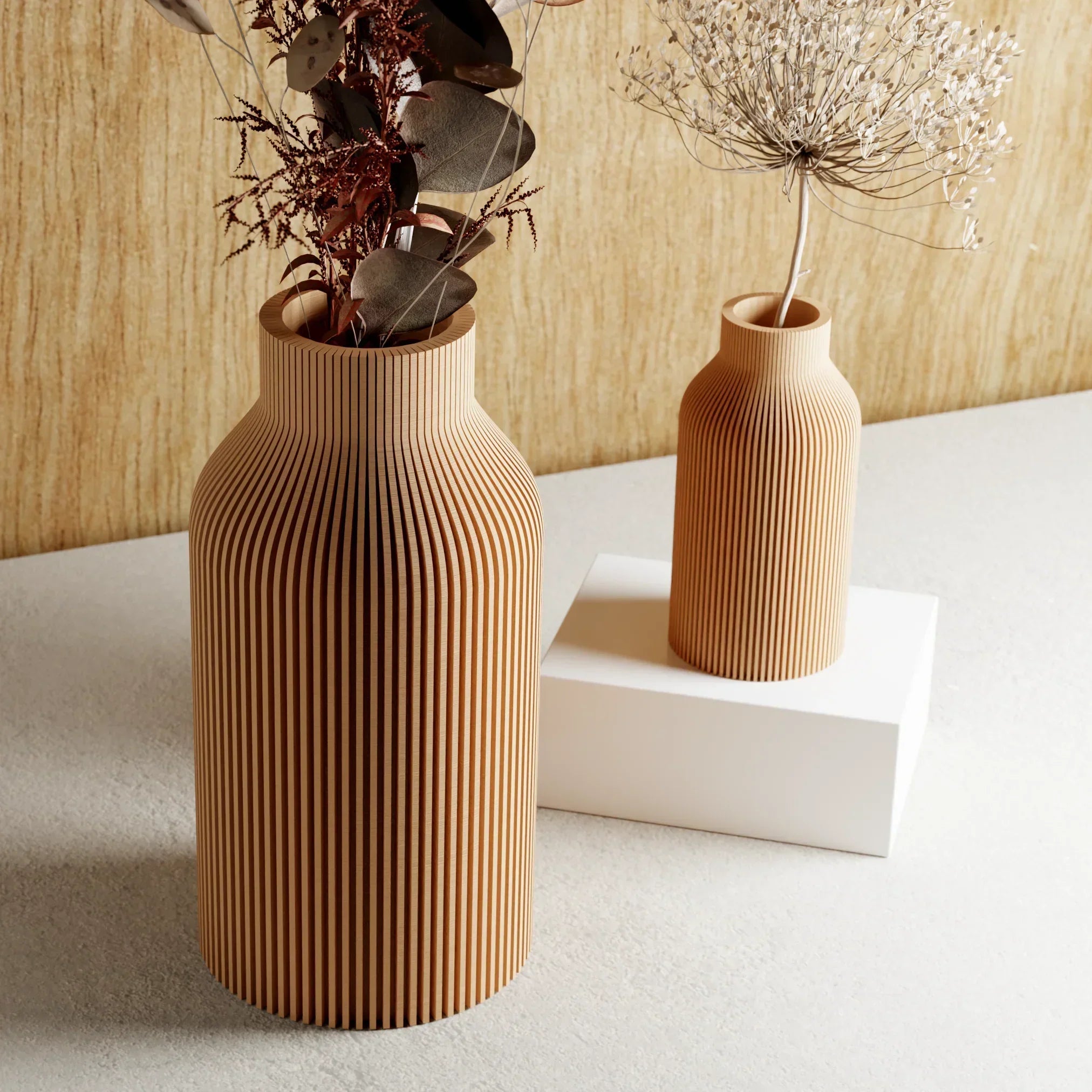 Bottle Vase, angled view - House Of Avana