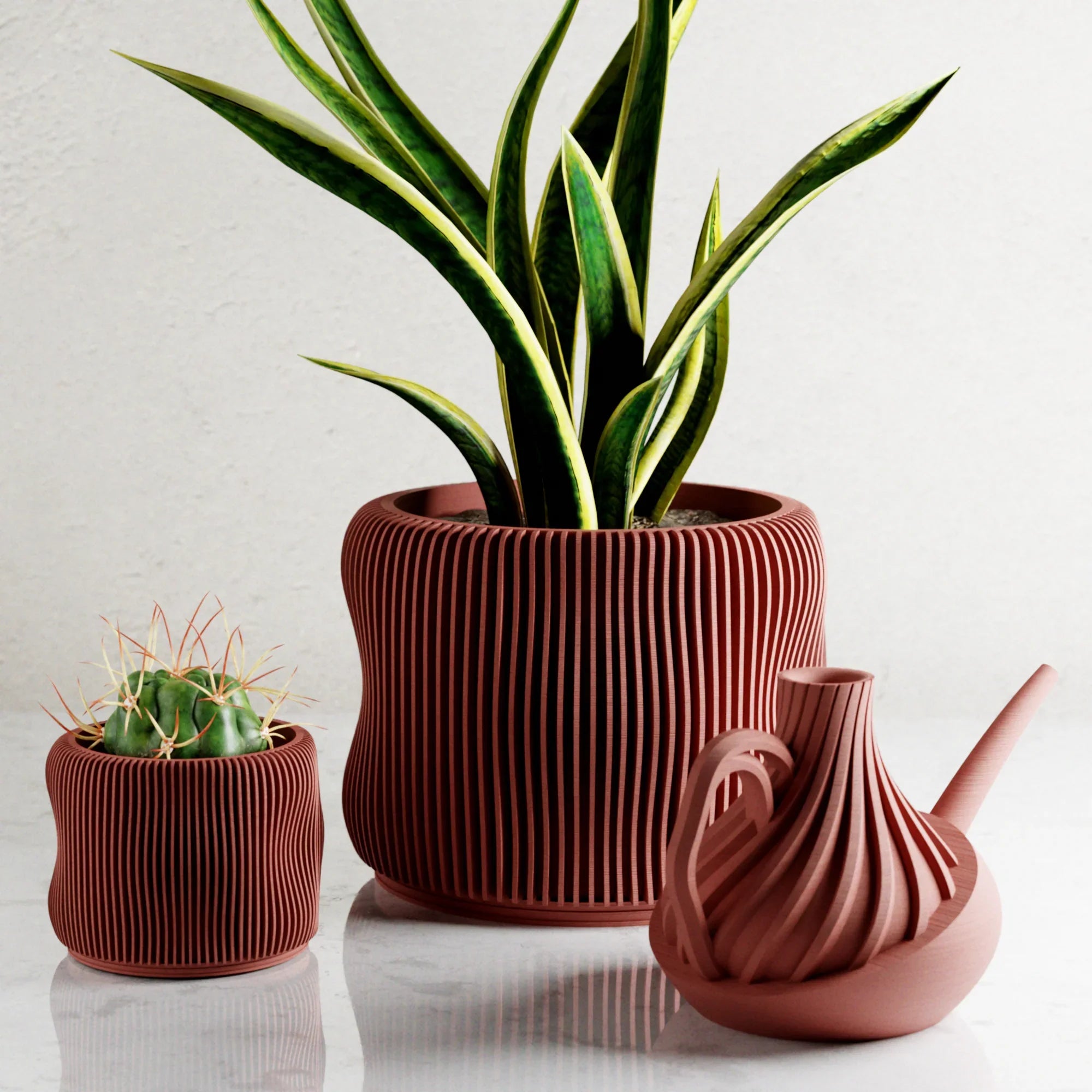 Bubbly Planter, lifestyle image - House Of Avana