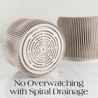 Bubbly Planter, angled view - House Of Avana