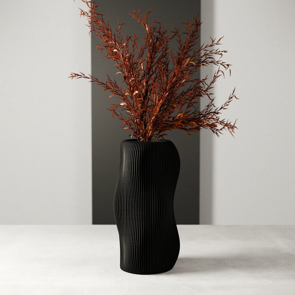 Bubbly Vase, back view - House Of Avana