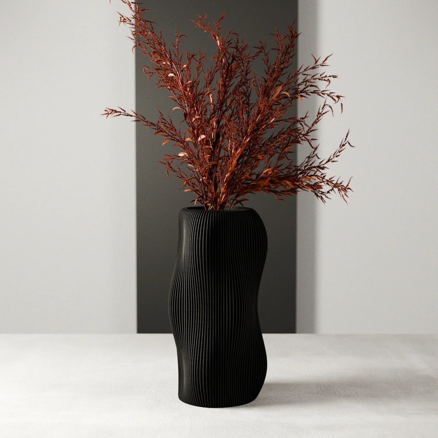 Bubbly Vase, back view - House Of Avana