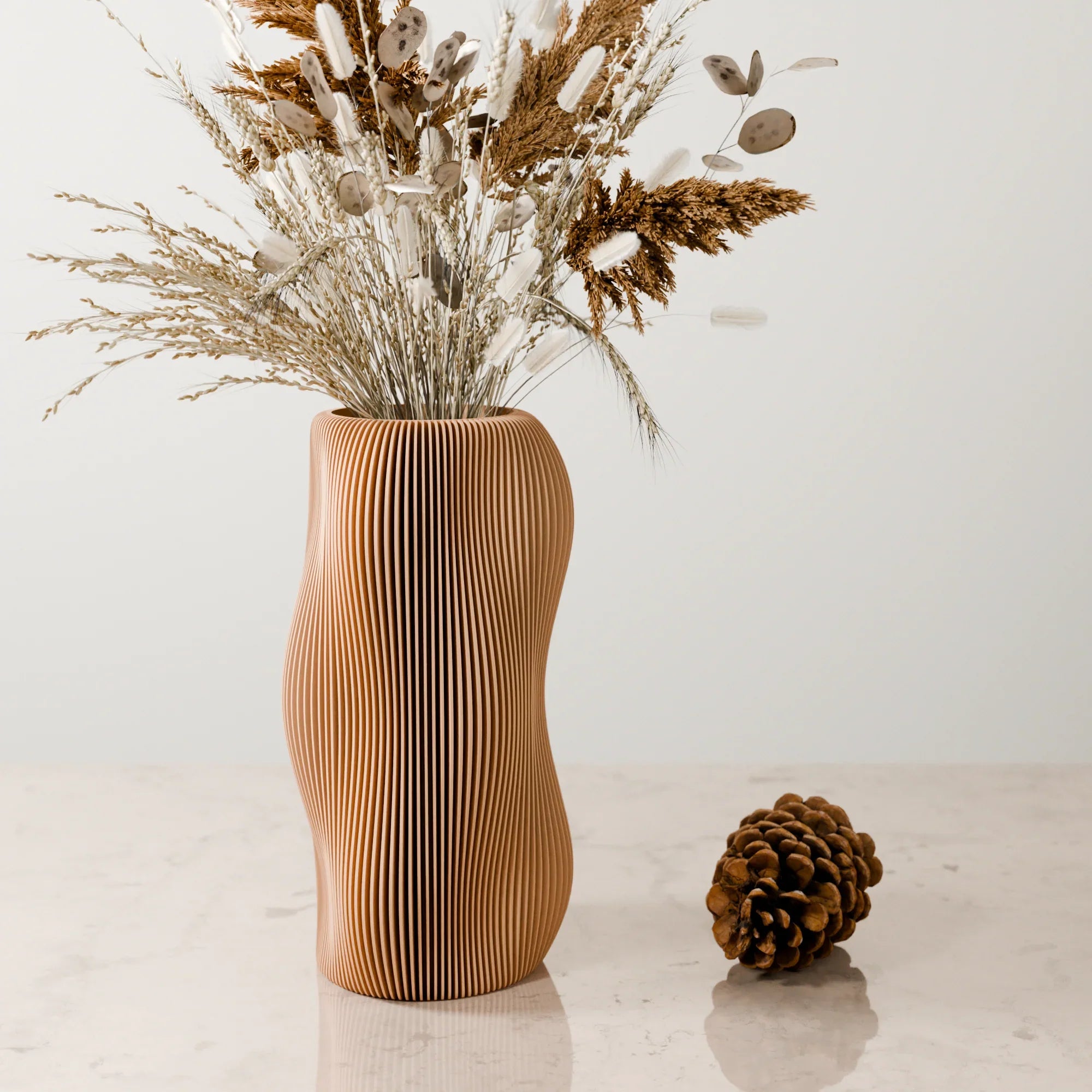 Bubbly Vase, top view - House Of Avana