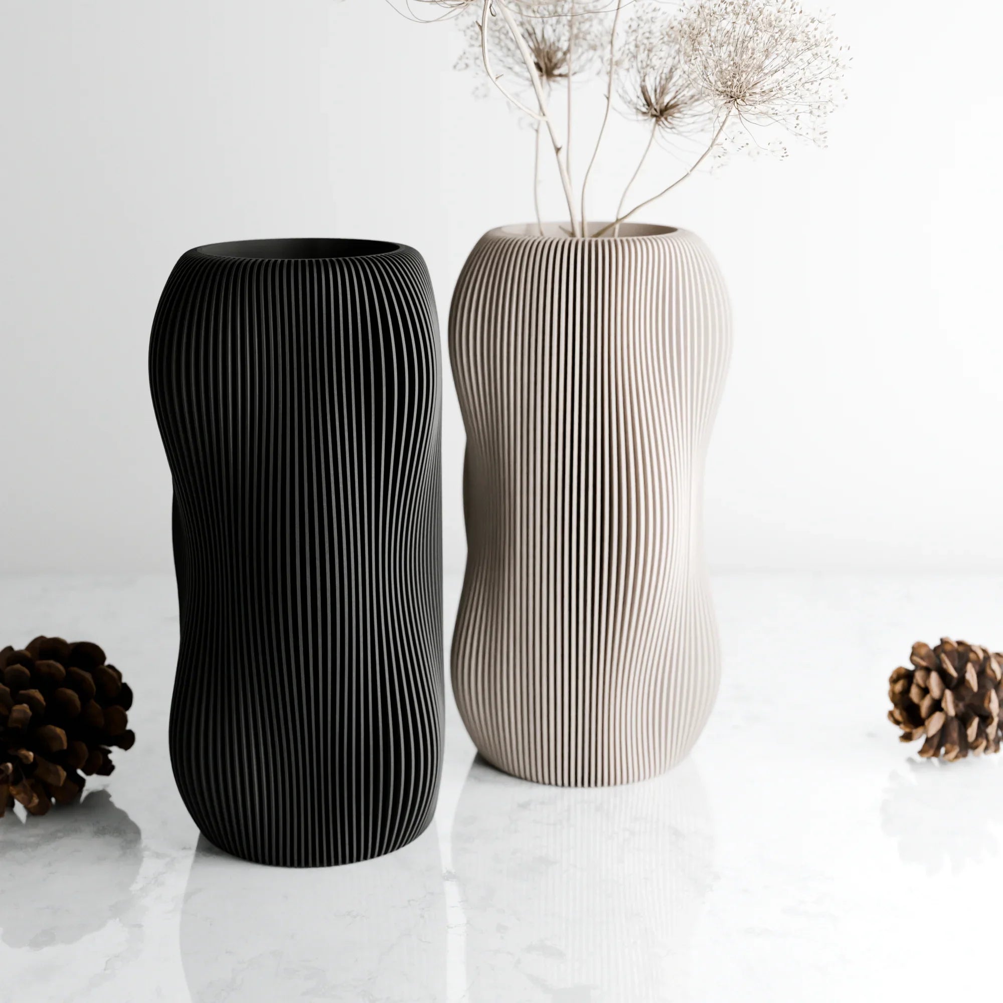 Bubbly Vase, angled view - House Of Avana