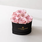 Baby Heart Black Box | Light Pink Roses