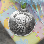 Baby's First Christmas Elephant Ornament
