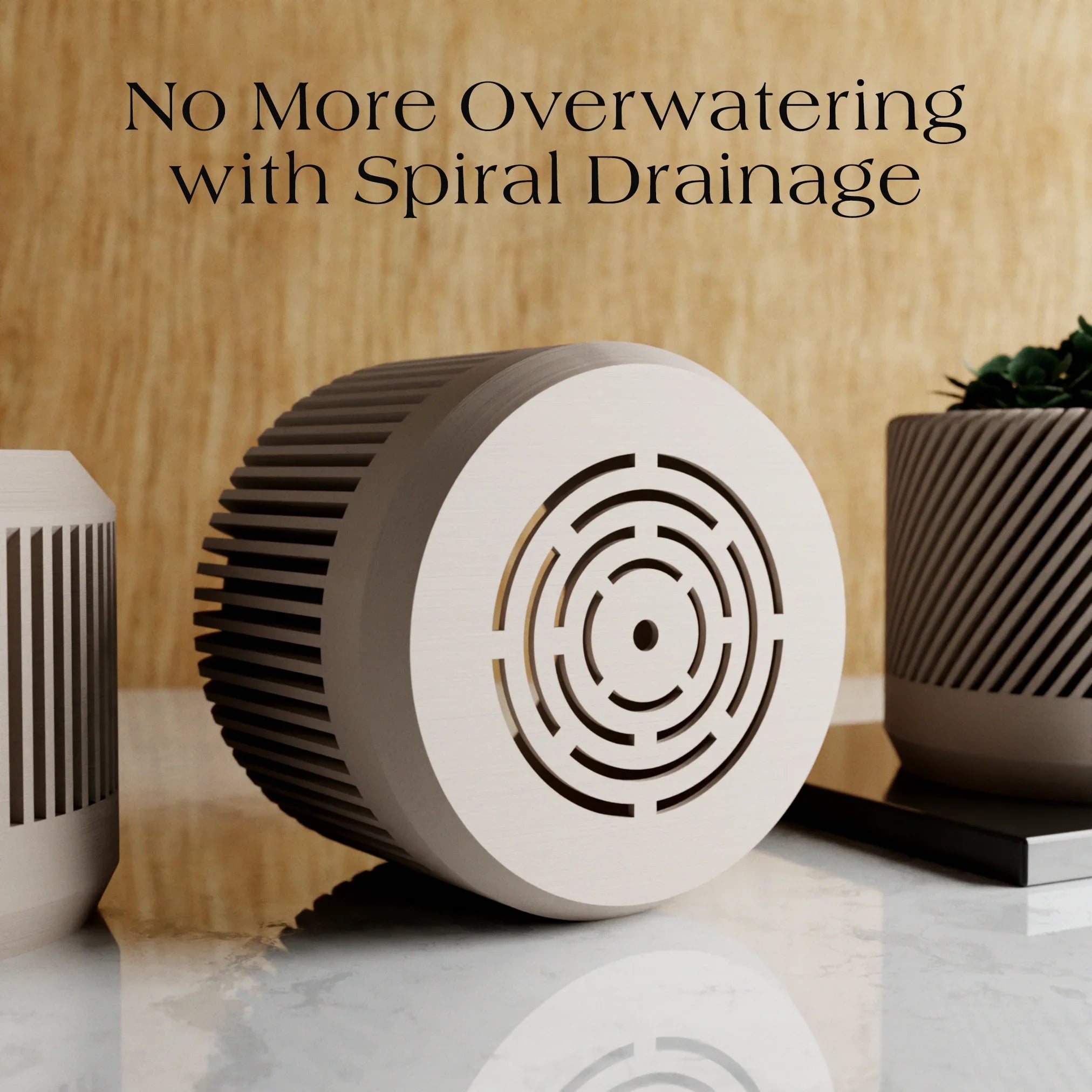 BAMBOO Planter Set Modernized Pottery