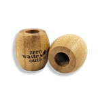 Bamboo Toothbrush Stand - single holder Zero Waste Outlet