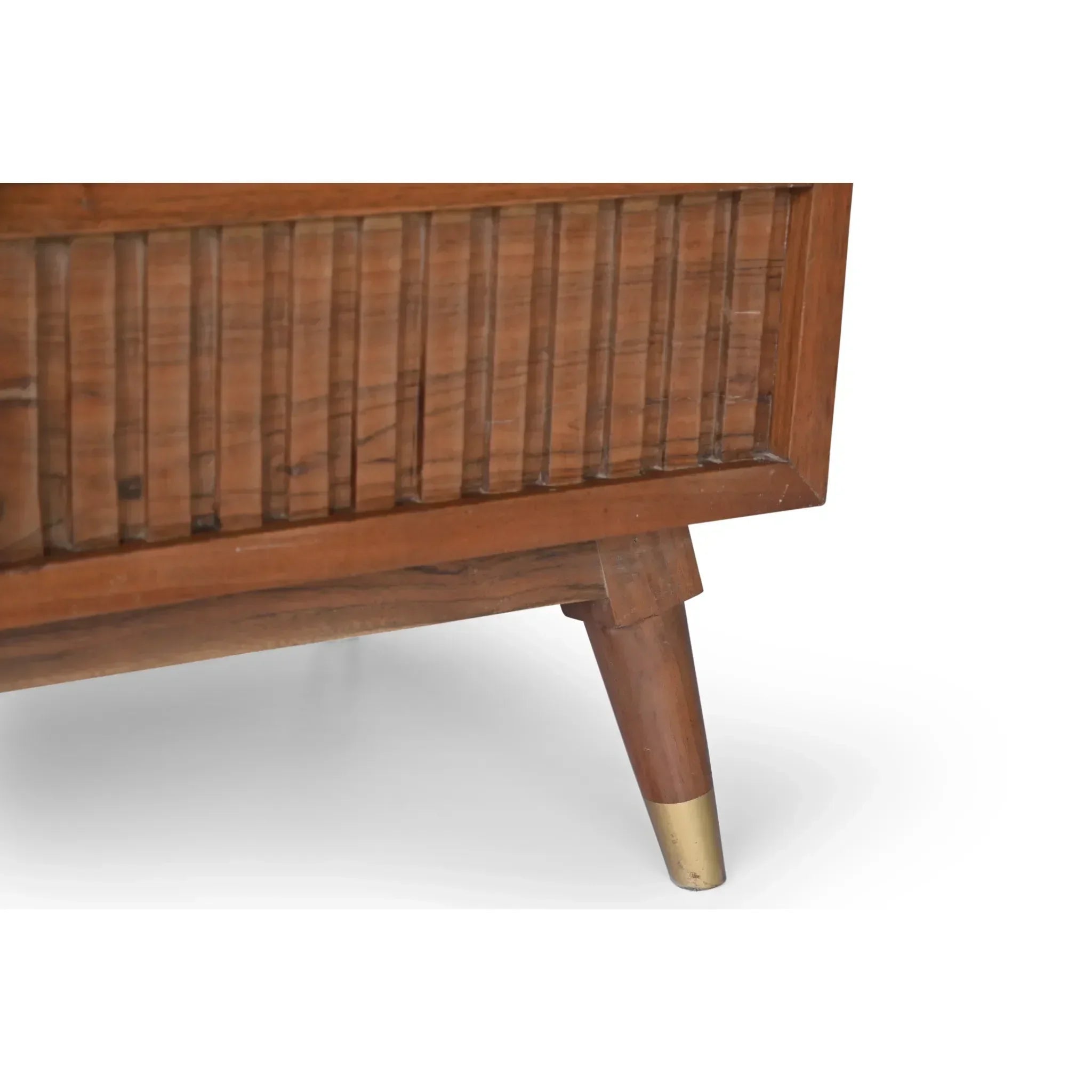 Bana Cane Accent Cabinet, lifestyle image - House Of Avana