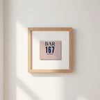 Bar 167 Framed Print