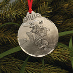 Baseball Fox Ornament