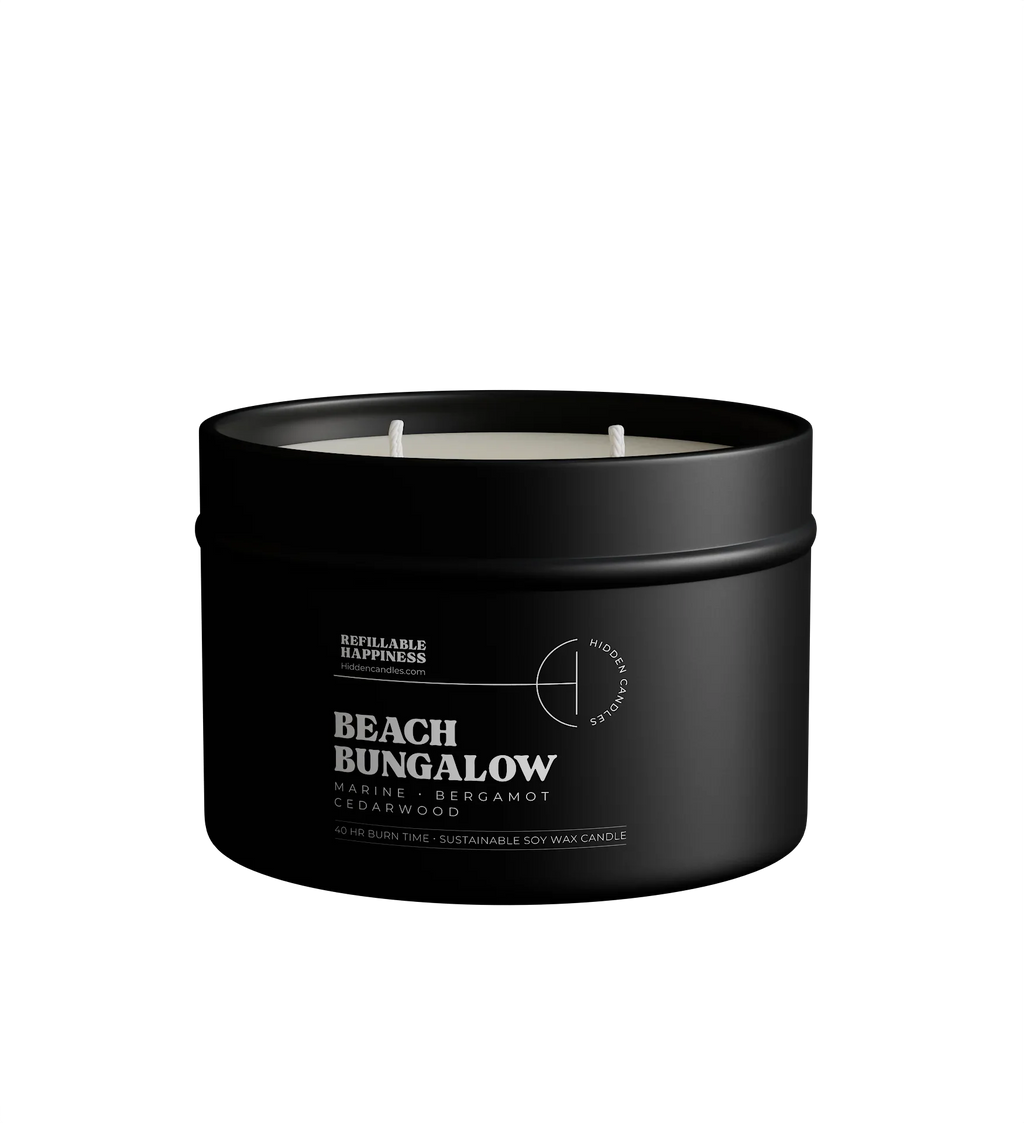 Beach Bungalow Candle Refill Hidden Candles