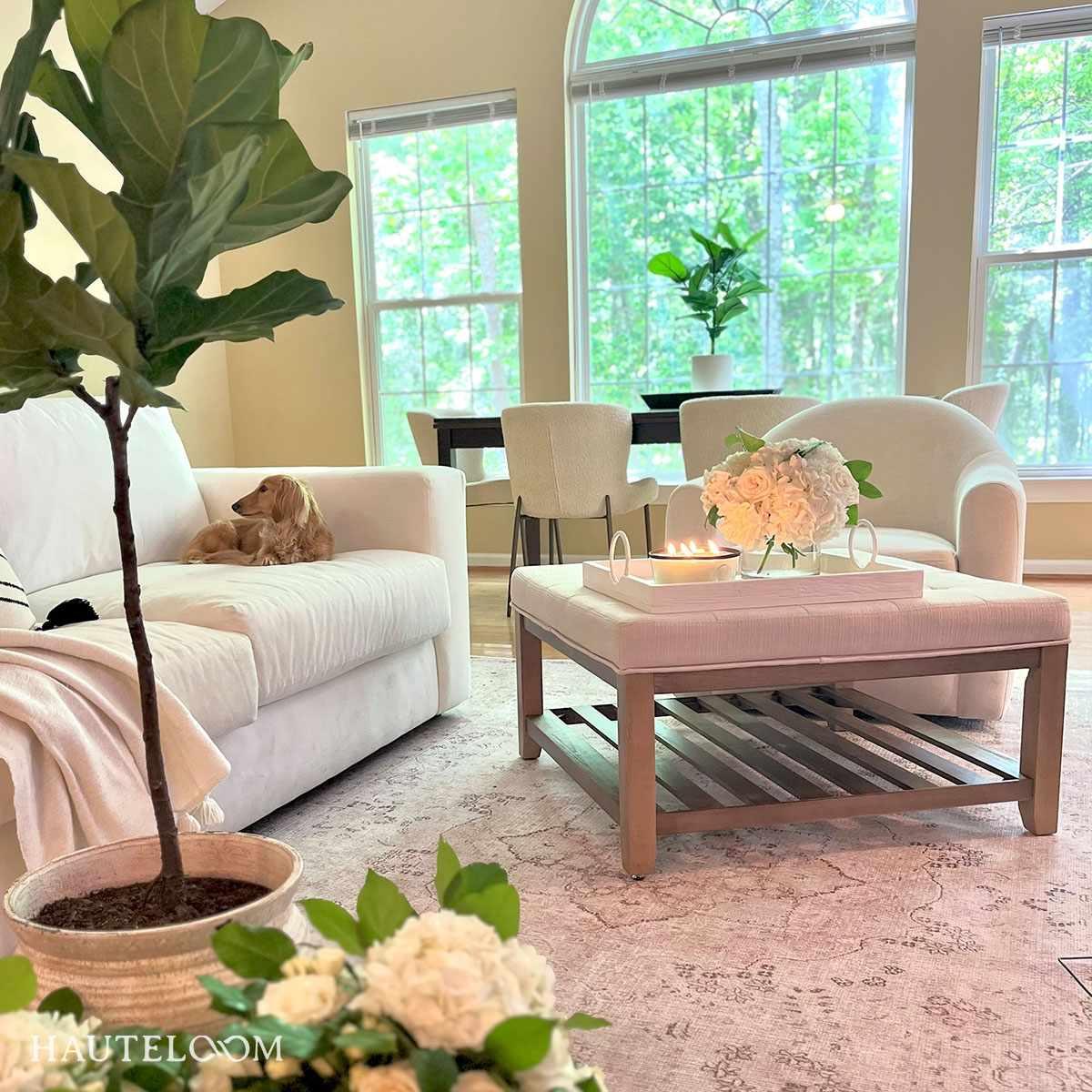 Bethany Washable Area Rug Hauteloom