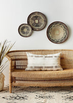Fulcrum Patina Oversized Cotton Lumbar Pillow Kanju Interiors