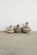 Patterned Binga Nongo Gourd Woven Basket Kanju Interiors