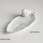 Bird Feather Storage Box Home Decoration, Non- Contact, close-up view - House Of Avana