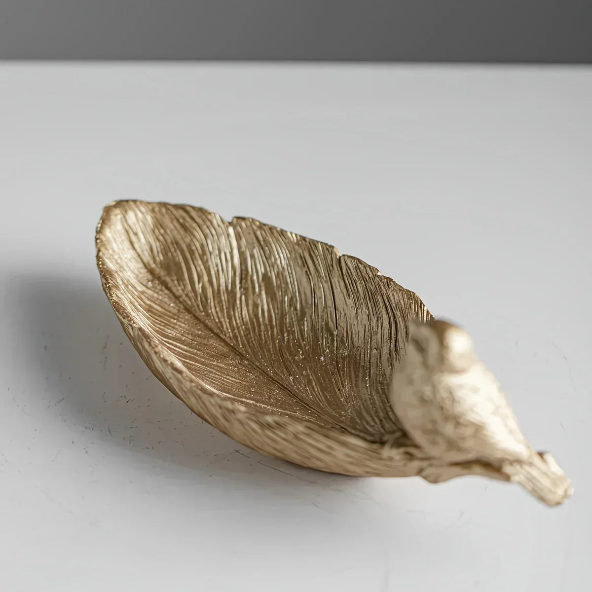 Bird Feather Storage Box Home Decoration, Non- Contact, back view - House Of Avana