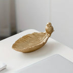 Bird Feather Storage Box Home Decoration, Non- Contact, angled view - House Of Avana