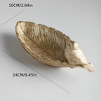Bird Feather Storage Box Home Decoration, Non- Contact, angled view - House Of Avana