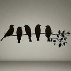 Black Birds Silhouette Wall Art Decor - House Of Avana