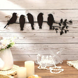 Black Birds Silhouette Wall Art Decor House Of Avana