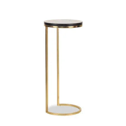 Blackish Martini Table, detail shot - House Of Avana