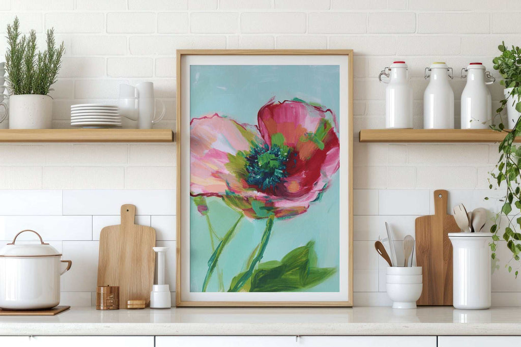 Bloom Art Print – Vibrant Botanical & Nature Wall Art, Archival Quality, Ready to Hang