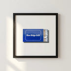 Blue Ridge Grill Framed Print