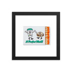 Bodegas Framed Print